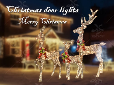 Lámpara Decorativa LED Reno Navideño con Luz Brillante - Image 11