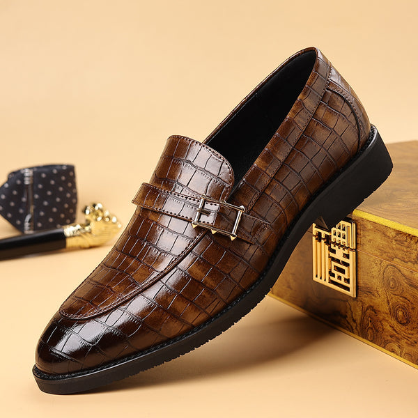 Zapatos de Cuero Casual Plus Size para Hombre - Estilo Moderno y Cómodo