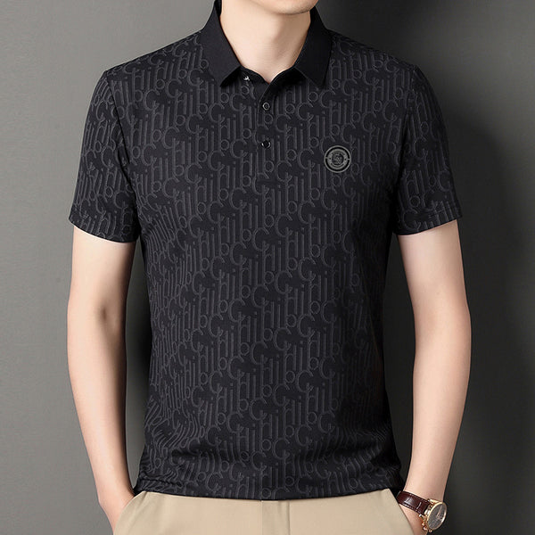 Playera Manga Corta Ice Silk para Hombre - Frescura Total en Verano