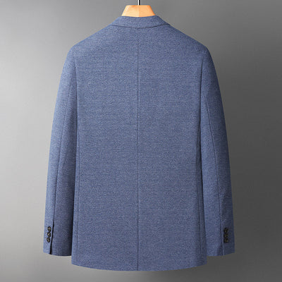 Saco de Vestir Entallado Liso para Hombre - Image 5