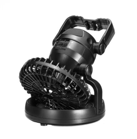Ventilador Camping 18 LED - Luz y Aire Fresco en Uno