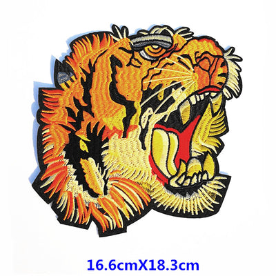 Parche Bordado de Cabeza de Tigre Micro Capítulo - Image 20