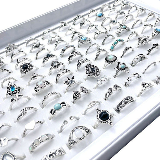 Conjunto de Anillos de Aleación de Plata - Image 12