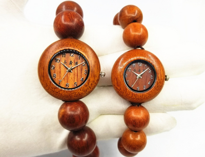 Reloj de Madera Casual Vintage - Image 2