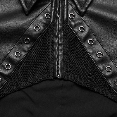Chaqueta de Cuero Corta para Mujer - Estilo Sofisticado y Moderno - Image 12