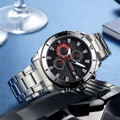 Reloj de Cuarzo en Acero Inoxidable para Hombre - Image 3