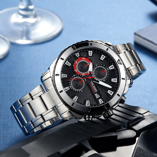 Reloj de Cuarzo en Acero Inoxidable para Hombre - Image 3