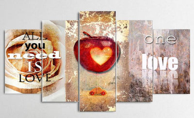 Pintura de Diamantes - Amor Multicolor