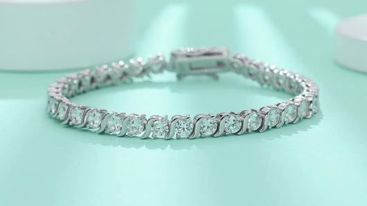 Pulsera de Plata 925 con Cierre Signo Zodiacal y Incrustaciones de Lujo - Image 3