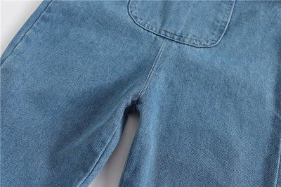 Pantalones de Mezclilla con Tirantes para Niños y Niñas - Image 11