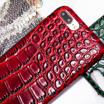 Funda de Cuero PU Anti-Caídas con Rejilla de Protección - Image 3