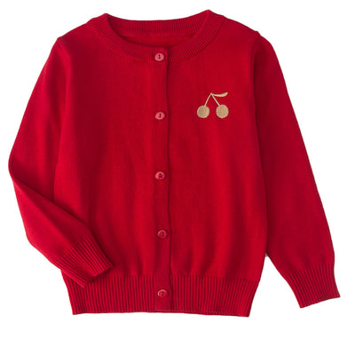 Suéter de Algodón para Niña con Estampado de Cerezas - Image 16