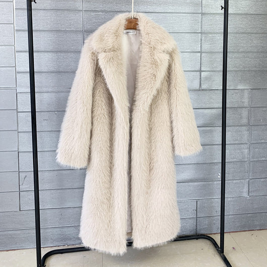 Abrigo Blazer Largo Elegante para Mujer - Sobretodo Clásico - Image 14