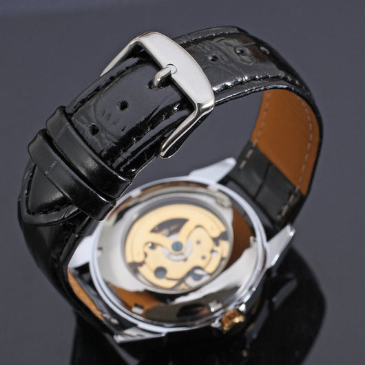 Reloj Mecánico Automático con Esfera Transparente - Image 2