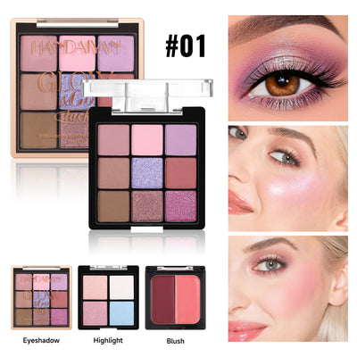 Paleta Multifunción: Sombra, Rubor e Iluminador 3 en 1 - Image 2