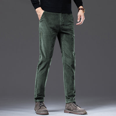 Pantalones de Pana Casual Slim Stretch para Hombre - Image 10