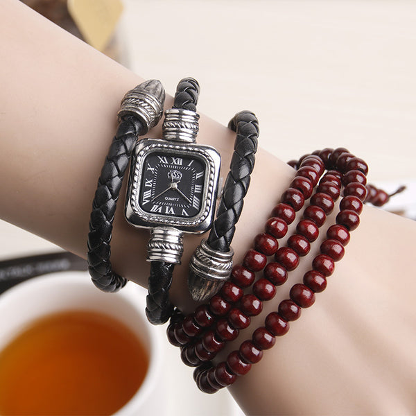 Reloj de Pulsera Snake con Movimiento de Cuarzo