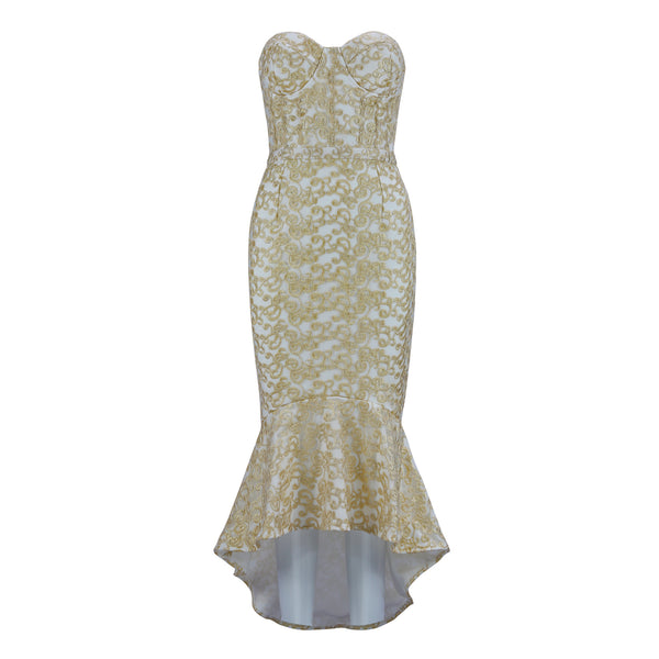 Vestido Midi Cola de Pez - Image 17