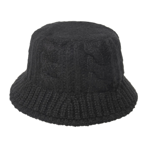 Gorro Tejido de Lana Trenzada Estilo Pescador - Colección Otoño Invierno