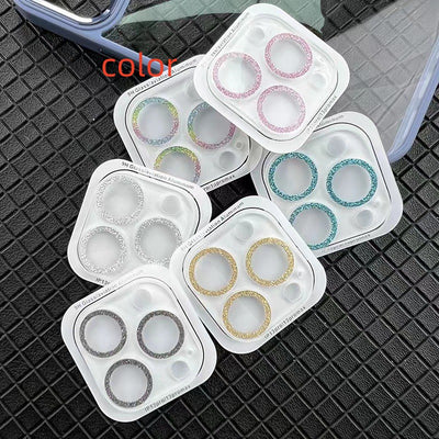 Protector de Lente para Móvil con Cristales Brillantes - Image 10