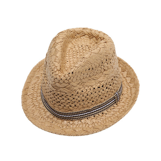 Sombrero de Paja Panamá para Padres e Hijos - Protección Solar Ceremonia Británica - Image 6