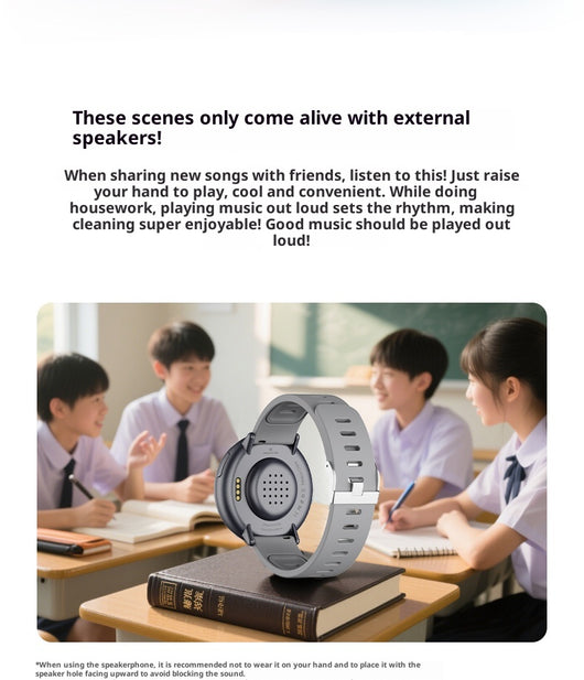 Reloj Deportivo Inteligente con Reproductor Bluetooth y Alarma para Estudiantes - Image 22