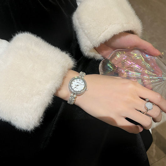 Reloj Pulsera Vintage con Perla de Agua Dulce para Mujer - Image 11