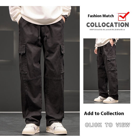 Pantalones Cargo Oversized Sueltos para Otoño e Invierno - Image 17