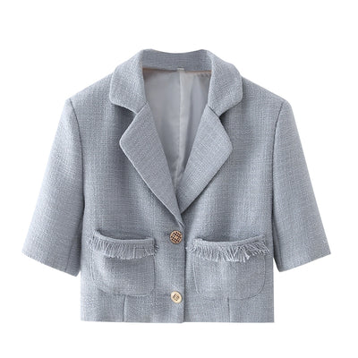 Saco Casual Temperament con Bolsillos - Diseño Moderno y Versátil - Image 14