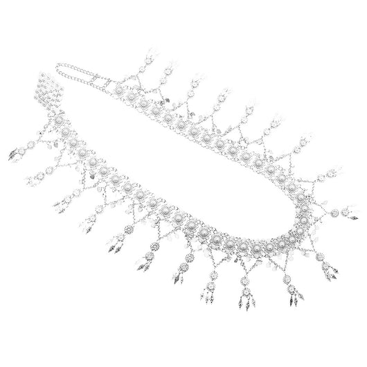 Cadena de Cintura con Dije de Flor Brillante - Image 7