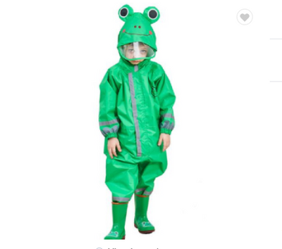 Impermeable Infantil Ecológico 2 en 1 con Pantalón Integrado - Image 6