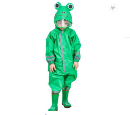 Impermeable Infantil Ecológico 2 en 1 con Pantalón Integrado - Image 6