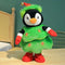 Pinguim de Natal 41 cm