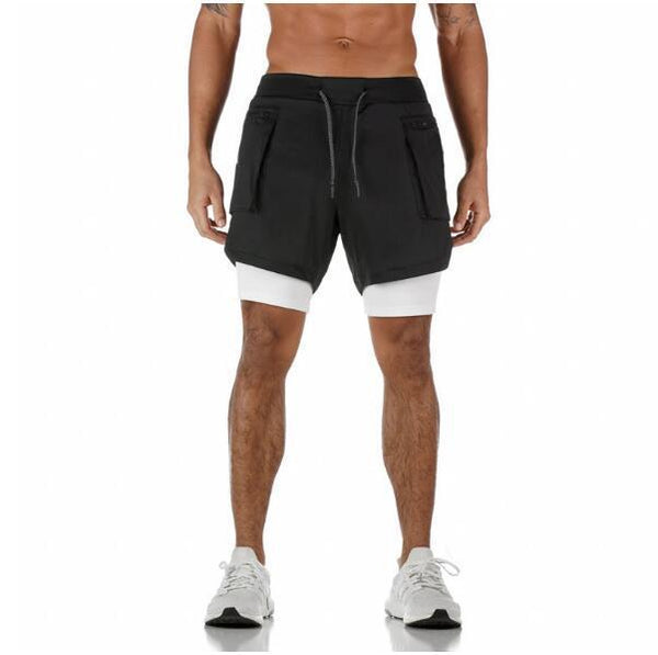 Shorts de Entrenamiento Doble Capa para Correr - Image 19