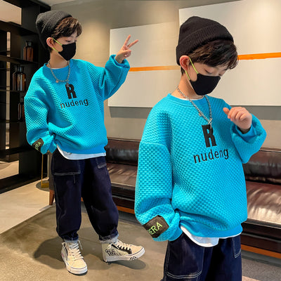 Ropa Infantil Estilo Western Waffle - Moda Urbana Fried Street - Image 13