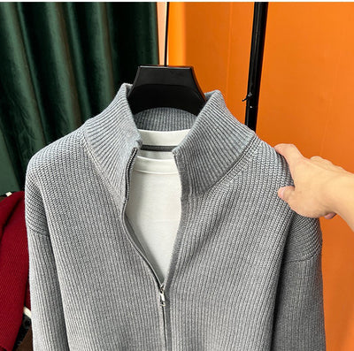 Cardigan de Punto con Cierre de Cremallera para Hombre - Image 14