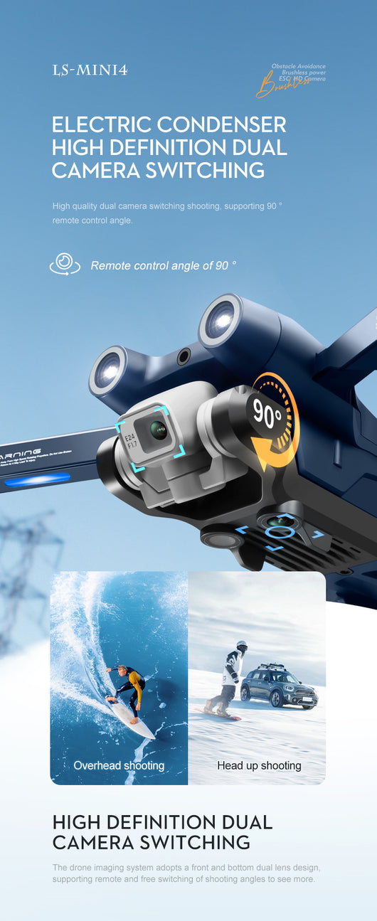 Dron UAV 150 HD con Motor Brushless y Control Remoto - Image 15