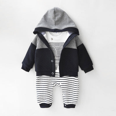 Traje Acolchado de Una Pieza con Chaqueta para Bebé - Image 16
