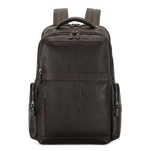 Mochila para Laptop de Cuero Genuino 156 Pulgadas - Capacidad Profesional - Image 4