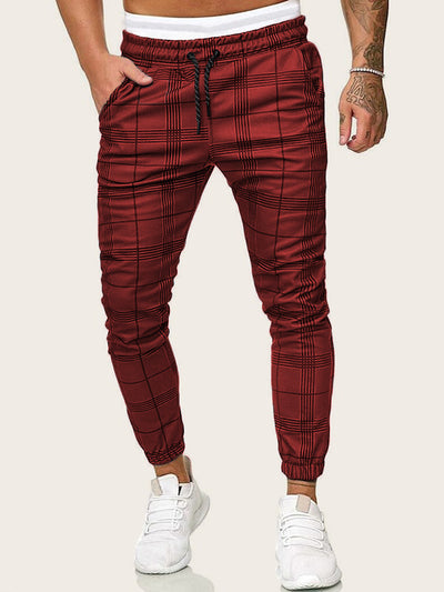 Pantalones a Cuadros con Micro-Elasticidad - Image 13