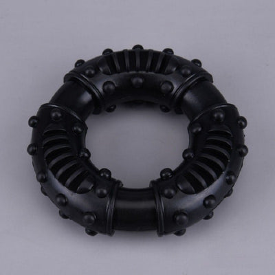 Juguete Interactivo Limpiador de Dientes para Perros - Anillo Masticable de Goma - Image 3