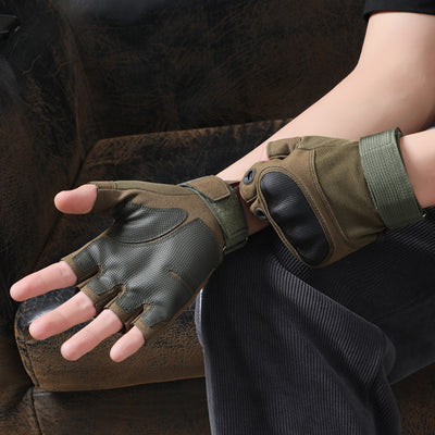 Guantes Tácticos CS de Fibra de Carbono Resistentes al Corte para Combate Profesional