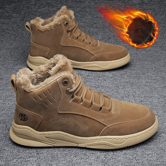 Botas Martin para Hombre con Forro Cálido y Caña Alta