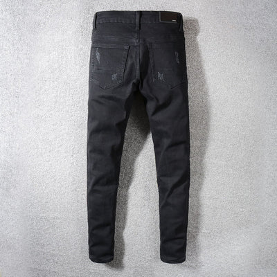 Pantalones Rotos con Parches Estilo Urbano - Image 5
