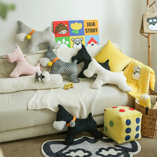 Muñeco Schnauzer de Confort para Bebé - Regalo Perfecto