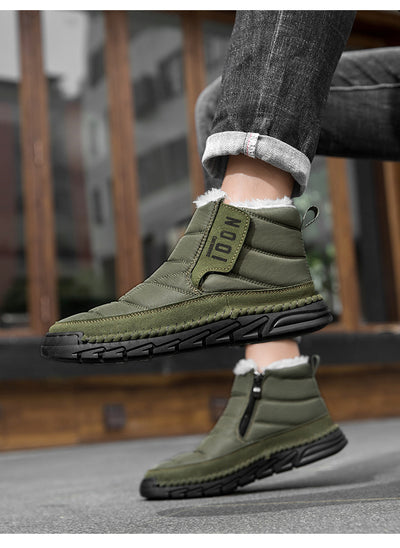 Botas de Invierno Impermeables Antideslizantes para Hombre Talla Grande - Image 18