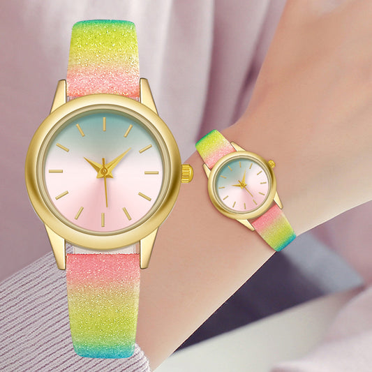 Reloj Pulsera Casual Minimalista con Cinturón Intercambiable