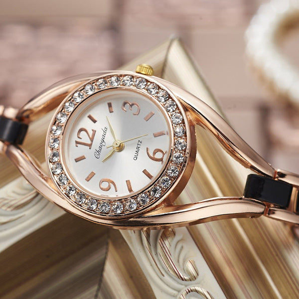 Reloj Pulsera de Diamantes Creativo