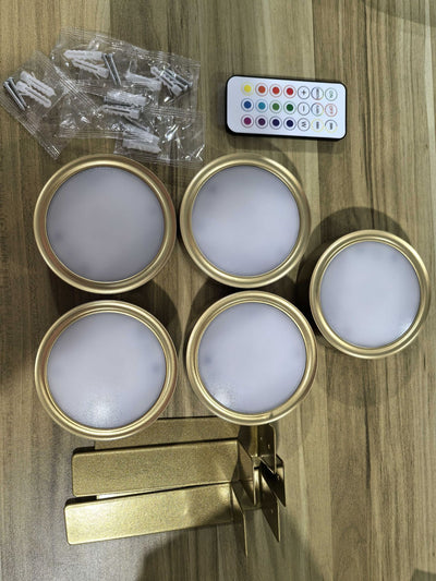 Luz LED Decorativa Dorada con Batería - Image 9