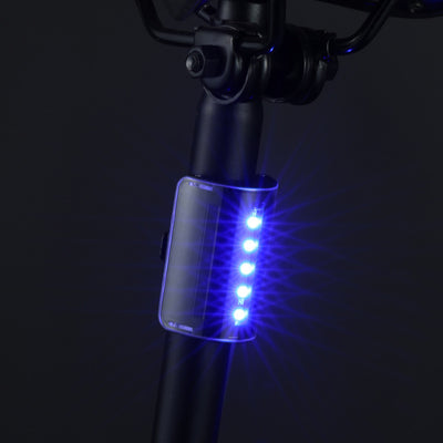 Luz de Advertencia Inteligente para Bicicleta con Sensor Táctil - Image 5